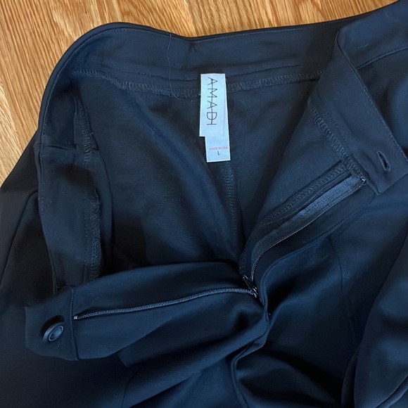 Anthropologie Amado Split Hem Tapered Pants Size Large NWT - Picture 12 of 15